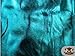 1 X Spandex Metallic Turquoise Fabric /60