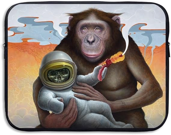 Amazon Co Jp パソコン ラップトップスリーブ ゴリラチンパンジー猿親子 防水 ネオプレン Pc プロテクターバッグ インナーケース カバー Asus Lenovo Macbook Mac Air Pro タブレット 用 15 Inch ファッション