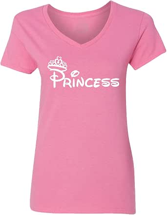 CAMALEN Princess Family Fashion V-Neck 