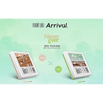 Flight Log Arrival Never Ever Ver Set Got7 Album 2cd Photobooks Photocards Amazon Com Music