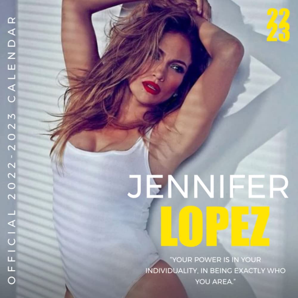 Jennifer Lopez: Jennifer Lopez Official Calendar 2022 - Sep 2021 To Sep 2023 -2022 Calendar Planner With Exclusive Photos To Decor Your Desk - Music ... Celebrity (Kalendar Calendario Calendrier): Calender, Naomi: 9798756405934: Amazon.com: Books