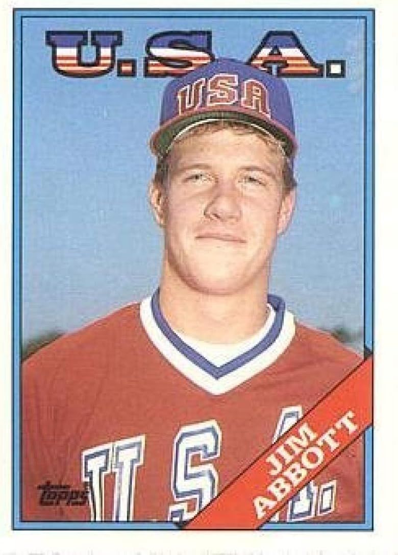 1988 Topps Traded Series 1T Jim Abbott RC Rookie USA