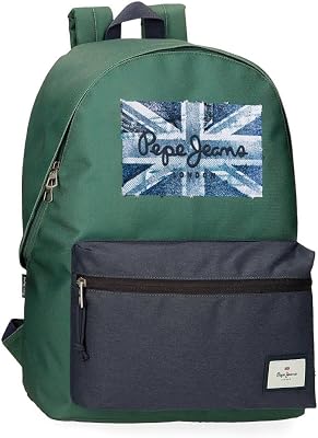 Jebb Laptop-Rucksack 15,6 Zoll Grün 31x44x17,5 cm Polyester 23,87L von Joumma Bags