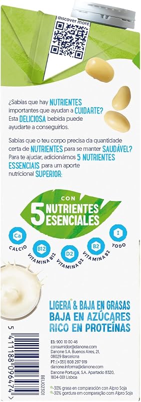 Alpro bebida vegetal light soja 6x1l