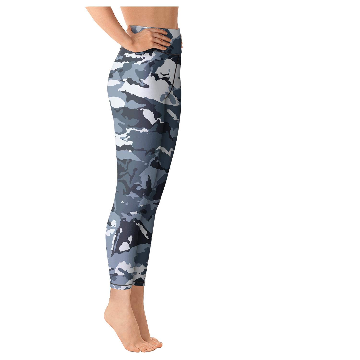 Women Tummy Control Sports Yoga Pants 