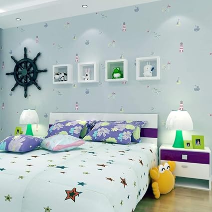 Children S Room Wallpaper Non Woven Wallpaper Bedroom
