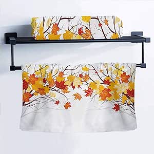 Amazon.com: Fall Christmas Kitchen Dishtowel Polyester ...