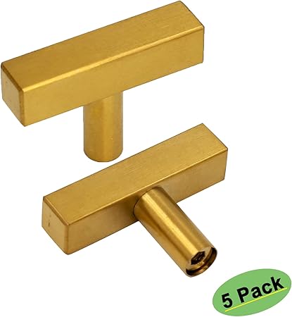 Brass Bathroom Cabinet Knobs Drawer Pulls Brushed Gold Homdiy