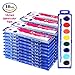 Bulk Water Color Paint Party Pack - Jumbo Set of 38 - Oval