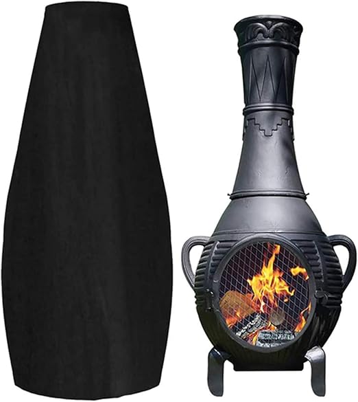 Stool Cubierta De Calentador De Patio De Jardín, Tela Oxford, Cubierta