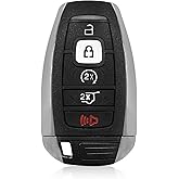 Keylessbest Replacement for 2018 2019 2020 2021 Lincoln Navigator Key Fob Remote Control M3N-A2C940780 5 Buttons 902MHz
