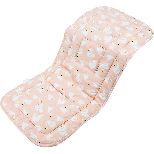 thumbnail image 2 of 2 Pcs Baby Stroller Cushion Liners - Waterproof, Breathable Cotton Pad For Car Seats & Highchairs 2 of 13