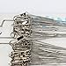60pcs Lot Silver 8kg/10kg/12kg Saltwater Stianless Line Wire Leader Fishing Tools