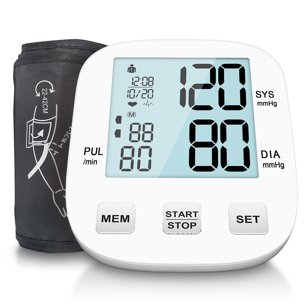 Photo 1 of Blood Pressure Monitor-HOLFENRY Blood Pressure Monitors for Home use, Accurate Upper Arm Automatic Digital BP Machine with 9-17inches Blood Pressure Cuff and AAA Batteries