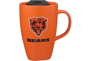 The Memory Company Officially Licensed NFL - Chicago Bears 15oz Square Mug with Logo