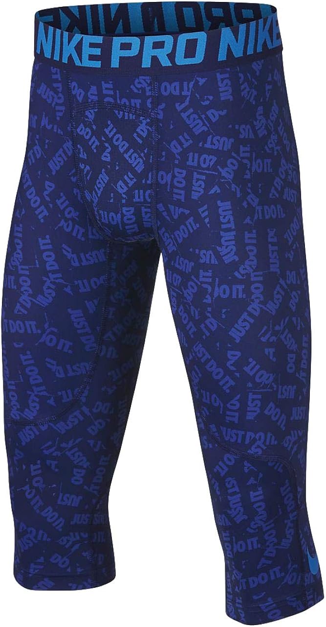 Nike Boys Cool Hbr Compression 3/4 Tight Youth (Little Big Kids): Clothing