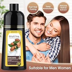 Joyful Young Natural Hair Dye Shampoo - Hair Color