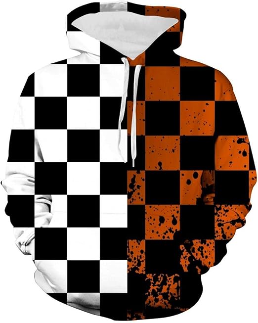 checkerboard hoodie