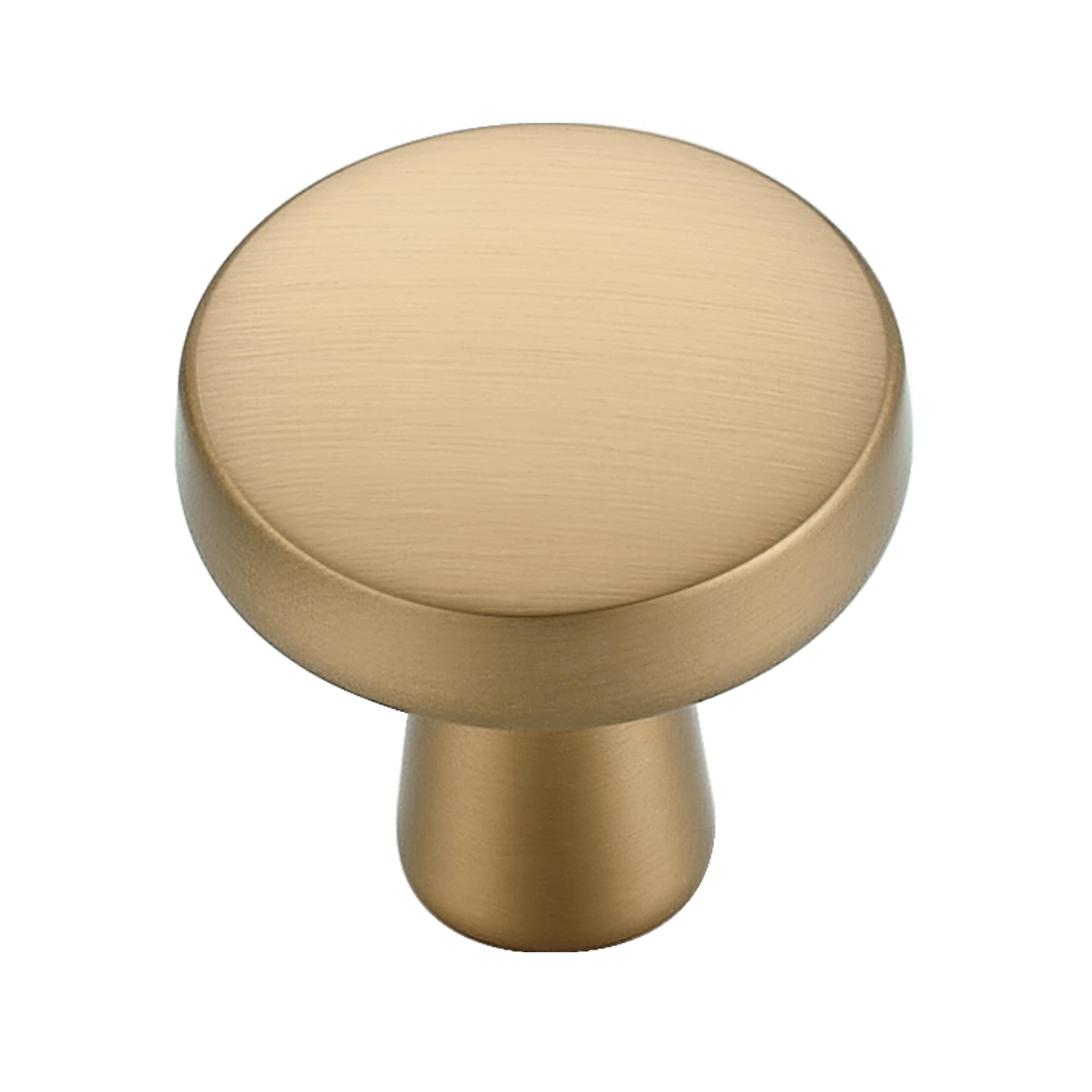 Photo 1 of 30 Pack Champagne Bronze Cabinet Knobs Mini Round Knobs Single Hole Solid Drawer Pulls for Dresser Drawers -1 Inch Diameter
