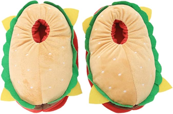 hamburger slippers