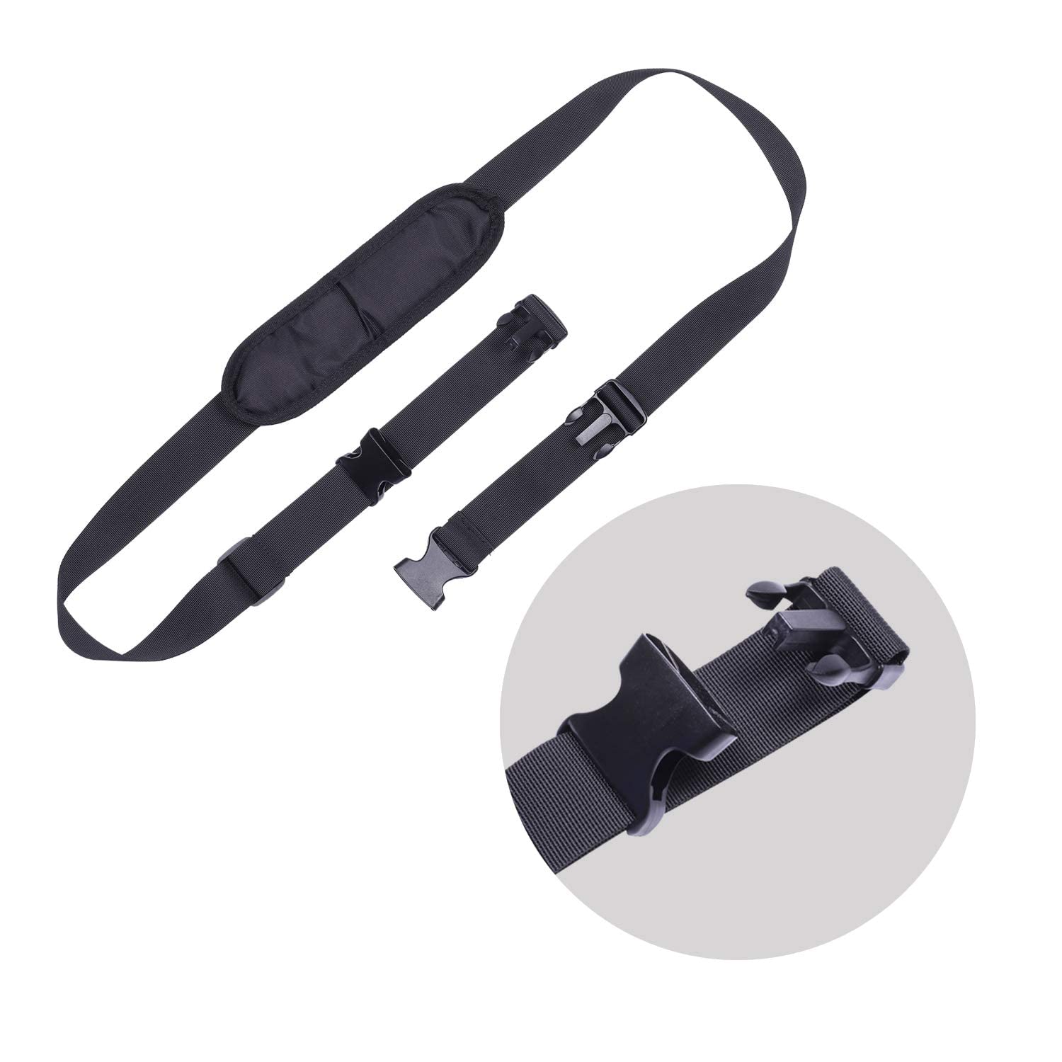 Epessa Shoulder Strap for Kick Scooter Electric Scooter Kids Bike with Non-Slip Shoulder Pad, Adjustable, Compatible with Segway ES1/ES2/ES2 Pro/ES4/MAX Mijia M365