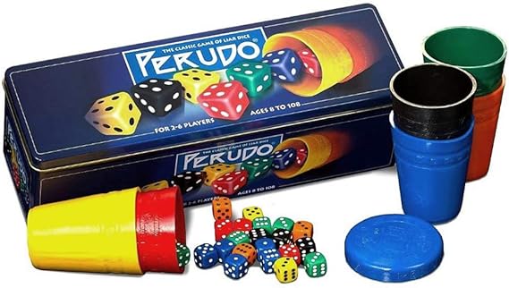Paul Lamond Perudo - Juego Perudo en Lata: Amazon.es: Juguetes y juegos