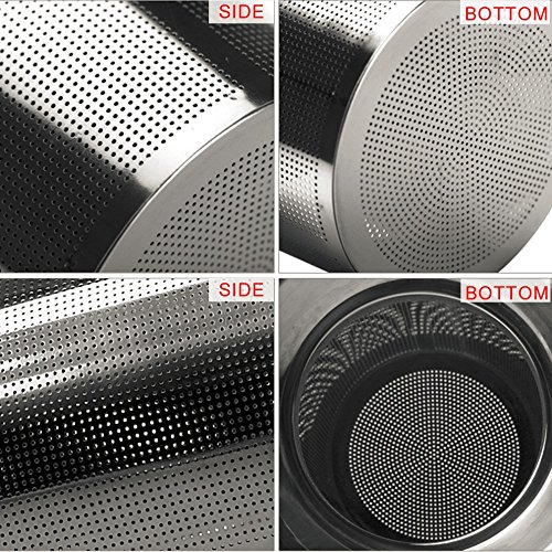 Practical Tea Strainer Filter Stainless Steel Tea Infuser Strainer Filter Drinkware Tea Drinking Accessories Kitchen Use - Thumbnail 3
