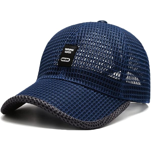 sblerice 4/6 Pieces Summer Mesh Baseball Cap for Men Women Men's