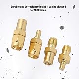 Yosoo Health Gear 4pc DAB Car Radio Antenna Adapter SMB SMA Male Female RF view 3