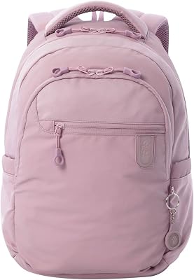 - Mochila Ordenador Portátil 14 Pulgadas, Modelo Steif Nara, Capacidad 20 L, Compartimento Tablet 10", Bolsillo Botella, Correa Maleta, Espaldar Ergonómico, Correas en S, Color Keepsake Lilac