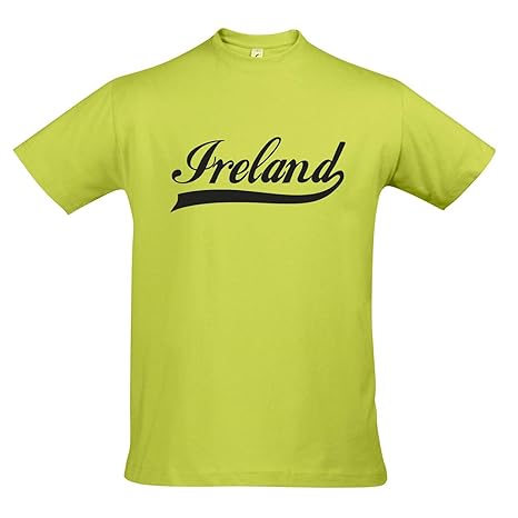 T-Shirt Irland Oldschool Ireland LÄNDERSHIRT EM / WM FAN Trikot S-XXL