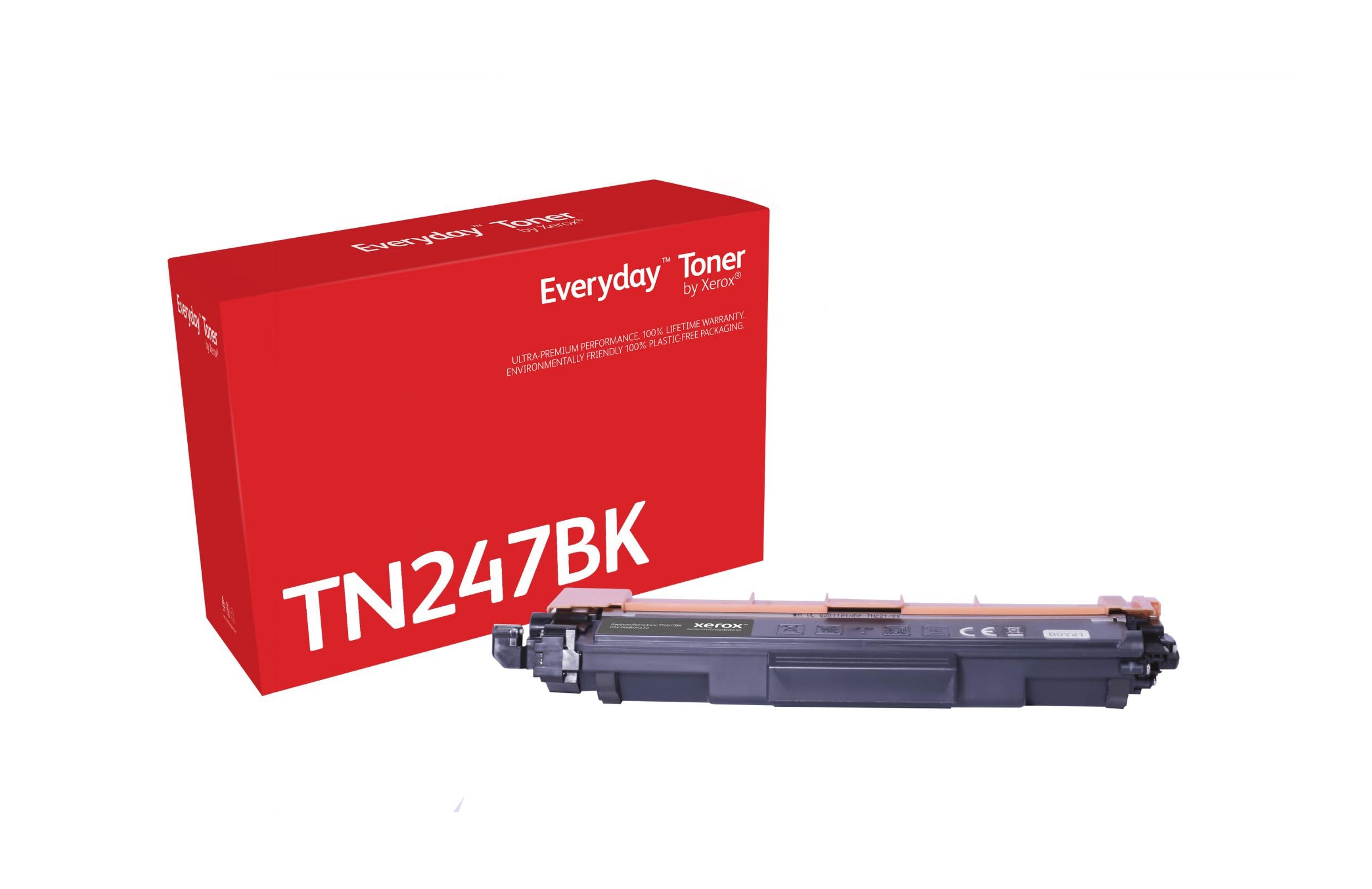 Everyday by Xerox Compatible Brother TN247BK Black Toner, High Capacity
