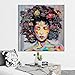 KICODE Abstract Modern African Women Portrait Canvas Oil Painting On Prints Home Livingroom Art Picture