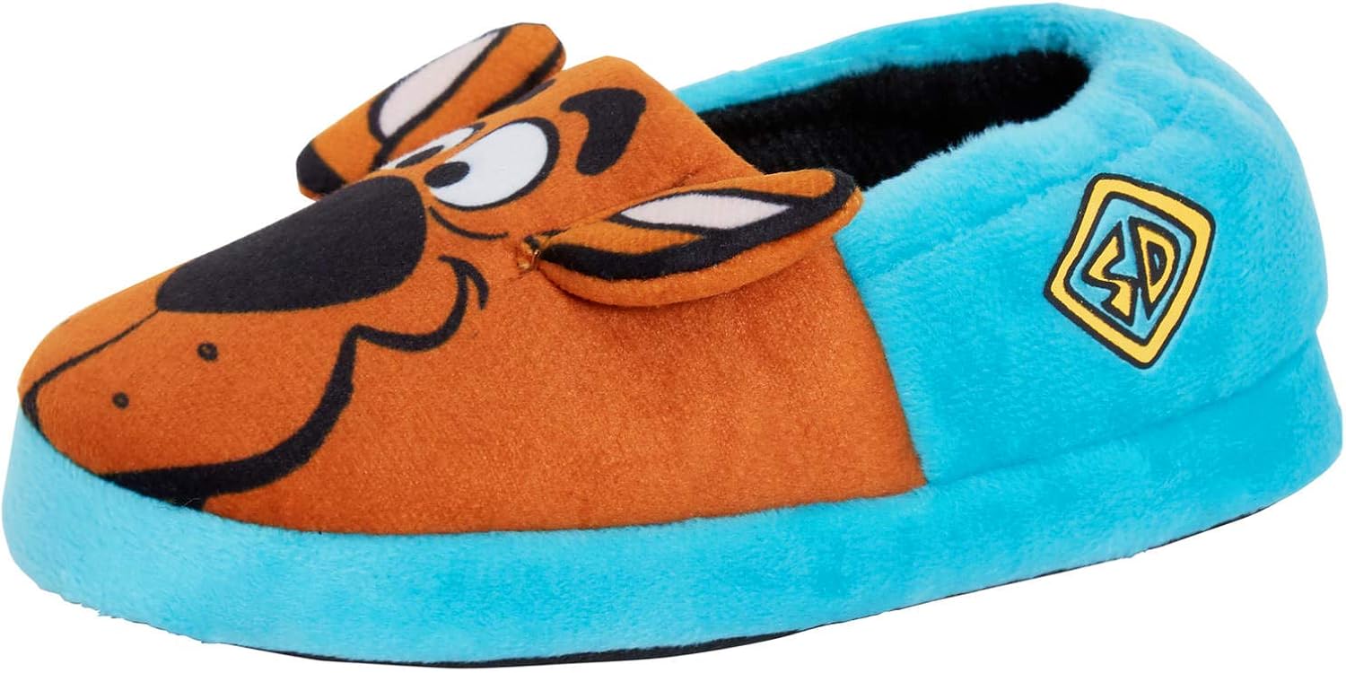 AdaNti Ski Hausschuhe Eichhörnchen - Flauschige Memory-Schaum Pantoffeln Größe M