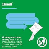 Clinell Universal Cleaning Disinfectant Wipes Refill 100ct Kills 99.99% Germs view 5
