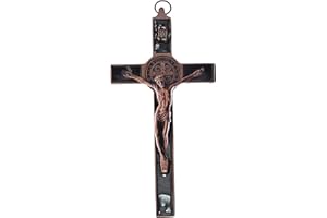 19.5x9.5cm Catholic Cross for wall Crucifix Wall Cross Saint Cross Jesus Christ INRI Vintage Wall Decor Hanging for Home Deco