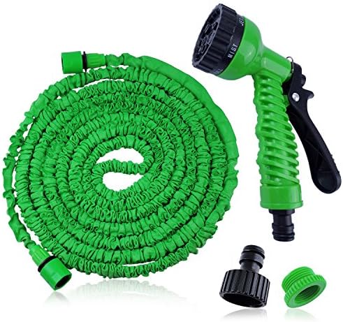 Garden Hose, Expandable Garden Hose 50FT Strongest Garden Water Hose on the Market Lightweight Durable with Triple Layer Latex Core& Latest Improved Extra Strength Fabric Protection for All Your Water