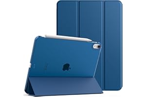 TiMOVO for iPad Air 11 Inch Case M2 2024, iPad Air 5th Generation 2022/iPad Air 4th Gen 2020 10.9 Inch, Slim Hard Translucent Back Shell Cover Fit iPad Air Case, Support Auto Wake/Sleep, Abyss Blue