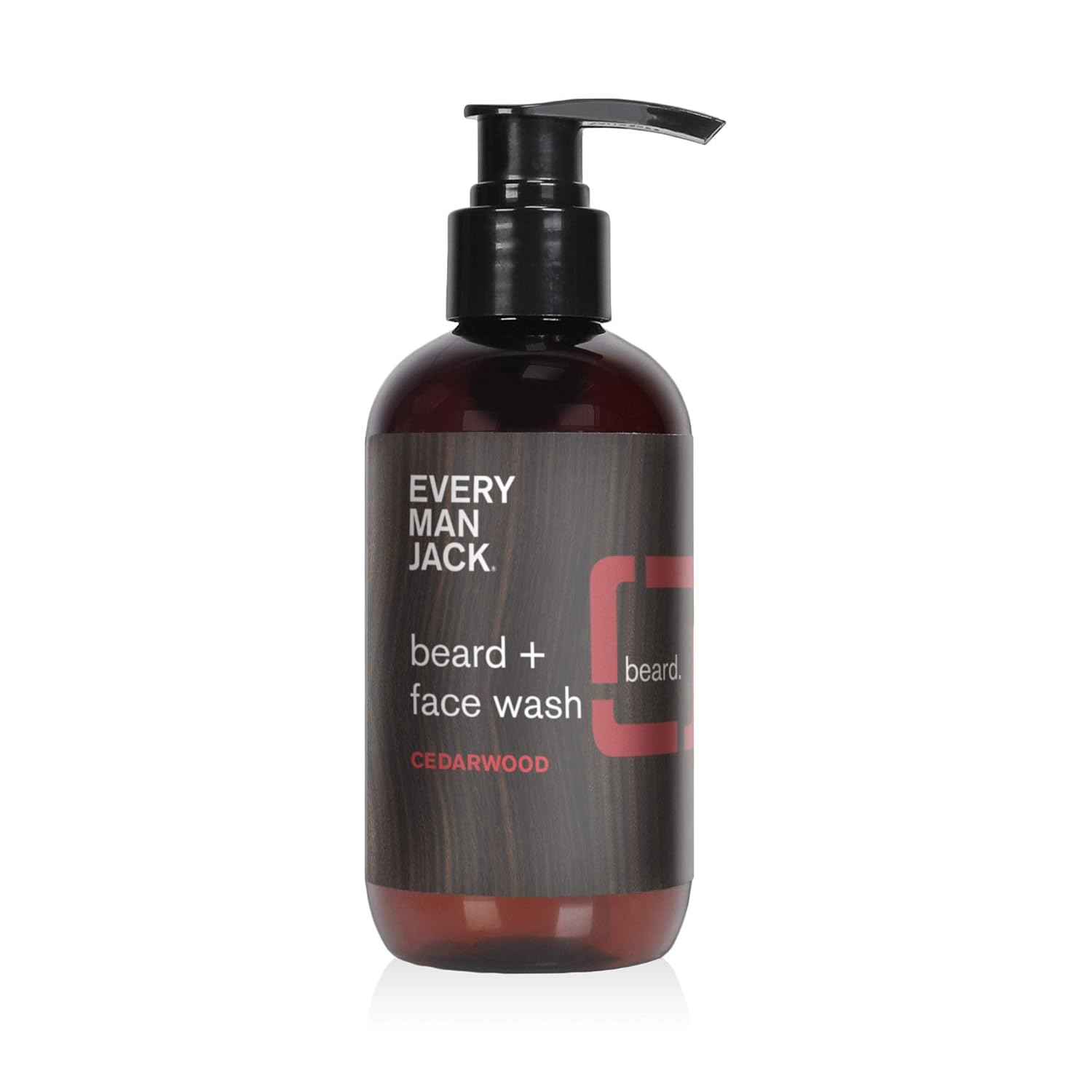 Every Man Jack Beard + Face Wash, 6.7-ounce (Cedarwood)