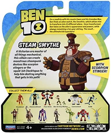 ben 10 steam smythe figure