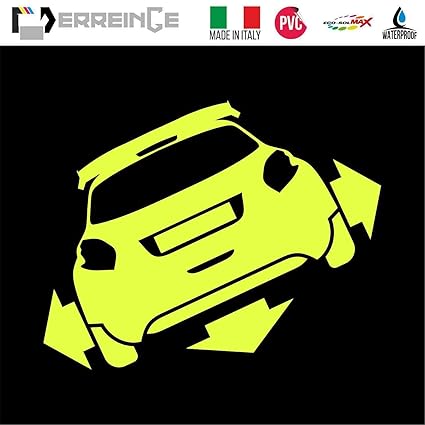 Erreinge Sticker Compatible Pour Peugeot 208 Down Out Dub