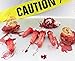 Attatoy Gore Severed Body Parts: Bloody Eyeballs, Ears, & Fingers Novelty Gag Props for Halloween, Haunted House, Theater, Parties & Tricks