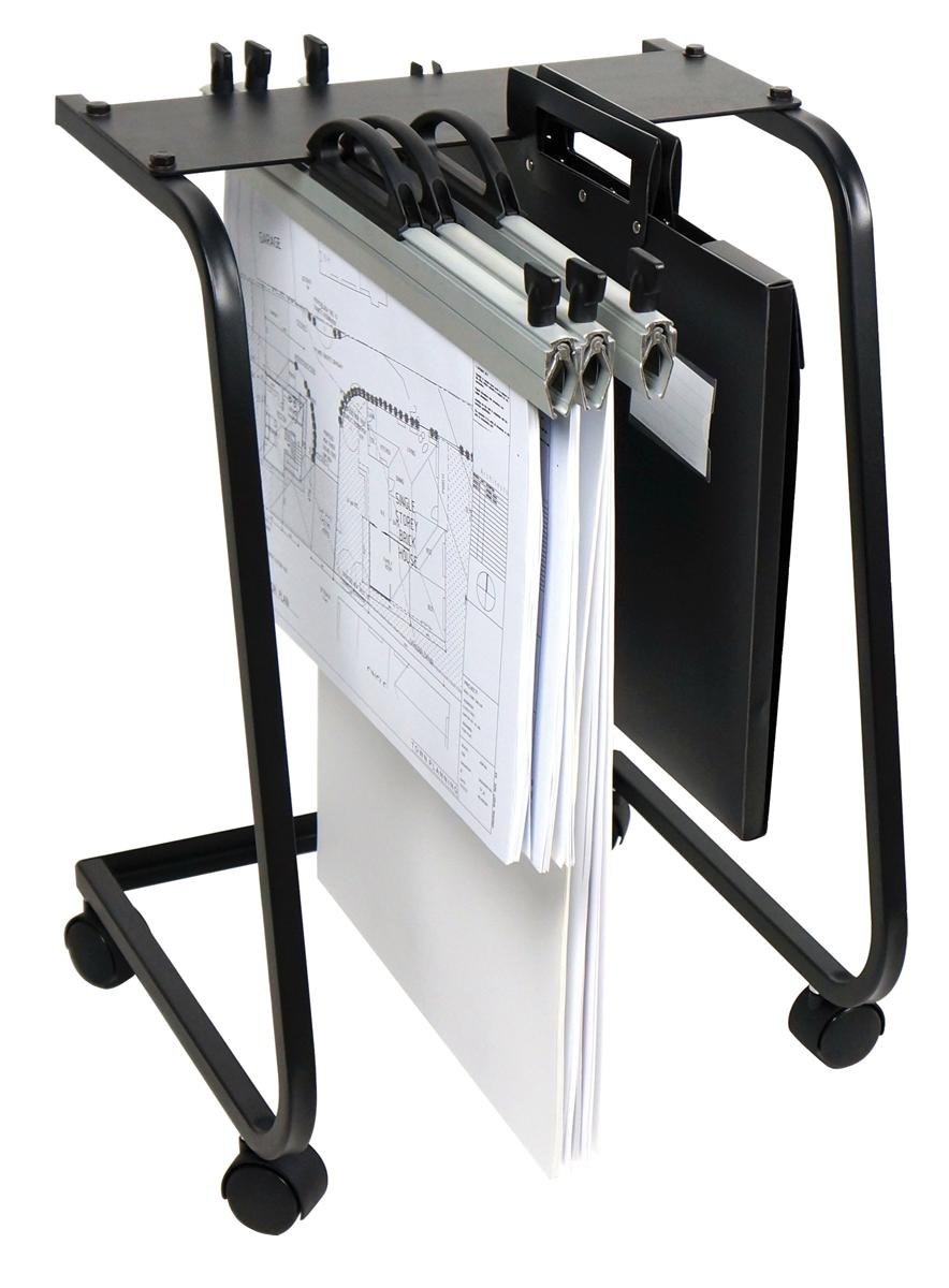 Arnos Hang-A-Plan Trolley for A2 Hang-A-Plan Binders