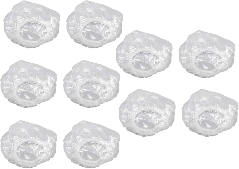 Minkissy 100pc Ear Protectors for Hair Dye Shower Styling Salon Home