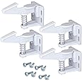 Spring Loaded Cabinet and Drawer Latch pack of 4