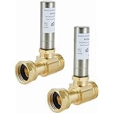 (Pack of 2) EFIELD S-241 Stainless Steel Water Hammer Arrestor For Washing Machine, 3/4 Inch Swivel FHT x 3/4 Inch MHT,(HAMME