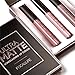 Matte Lipsticks Set MEIQING Women Waterproof Long Lasting Lip Gloss FOCALLURE Liquid Lipstick Kit 3PC (Kit #2)