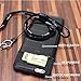 iPhone 6s Case with Long Lanyard | iPhone 6 Case with Neck Strap and Lanyard Hole - Hidden Back ID Card Slot Slider - Protective Credit Card Holder (iPhone 6 4.7 Inch Black)