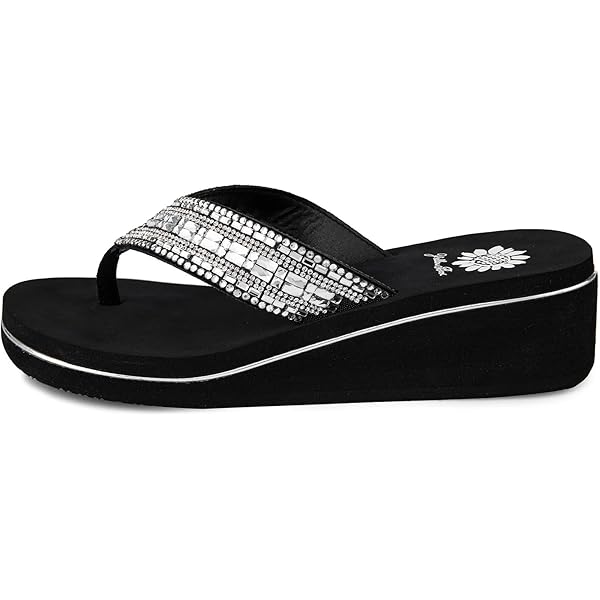 Yellow Box レディース Kania プラットフォームサンダル, メットマルチ