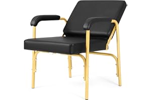 Artist hand Shampoo Chair for Salon Reclinng Salon Chair Barber Chair Hair Stylist Auto Recline Chairs Shampoo Spa Beauty Equipment(Gold)